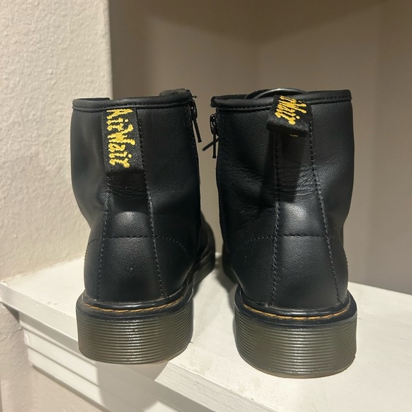 Dr. Martens 1460 J Black Leather Lace Up/Zip Ankle Boots Men’s Size 4  Women’s 5 - Picture 9 of 9